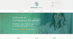 Desktop Screenshot of conferenceamerica.com